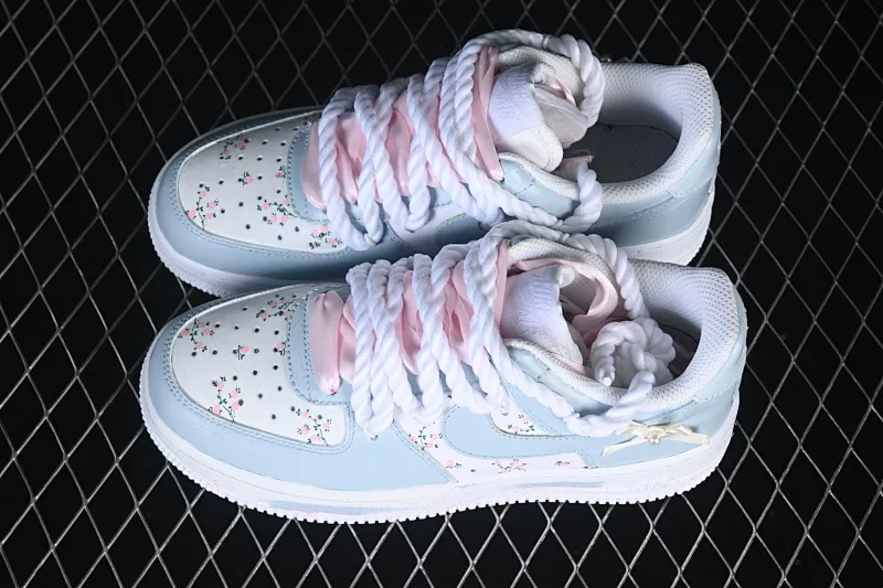 All Categories Nk Air Force 1 Air Force Series Nk Air Force 1 Low Air Force Low Pale Nike Air Force 1'07 Low Pale "Cherry Mist Whisper" Hand-painted Graffiti Asakura Mist Words Air Force One Low-top Casual Shoes DH2920-121
